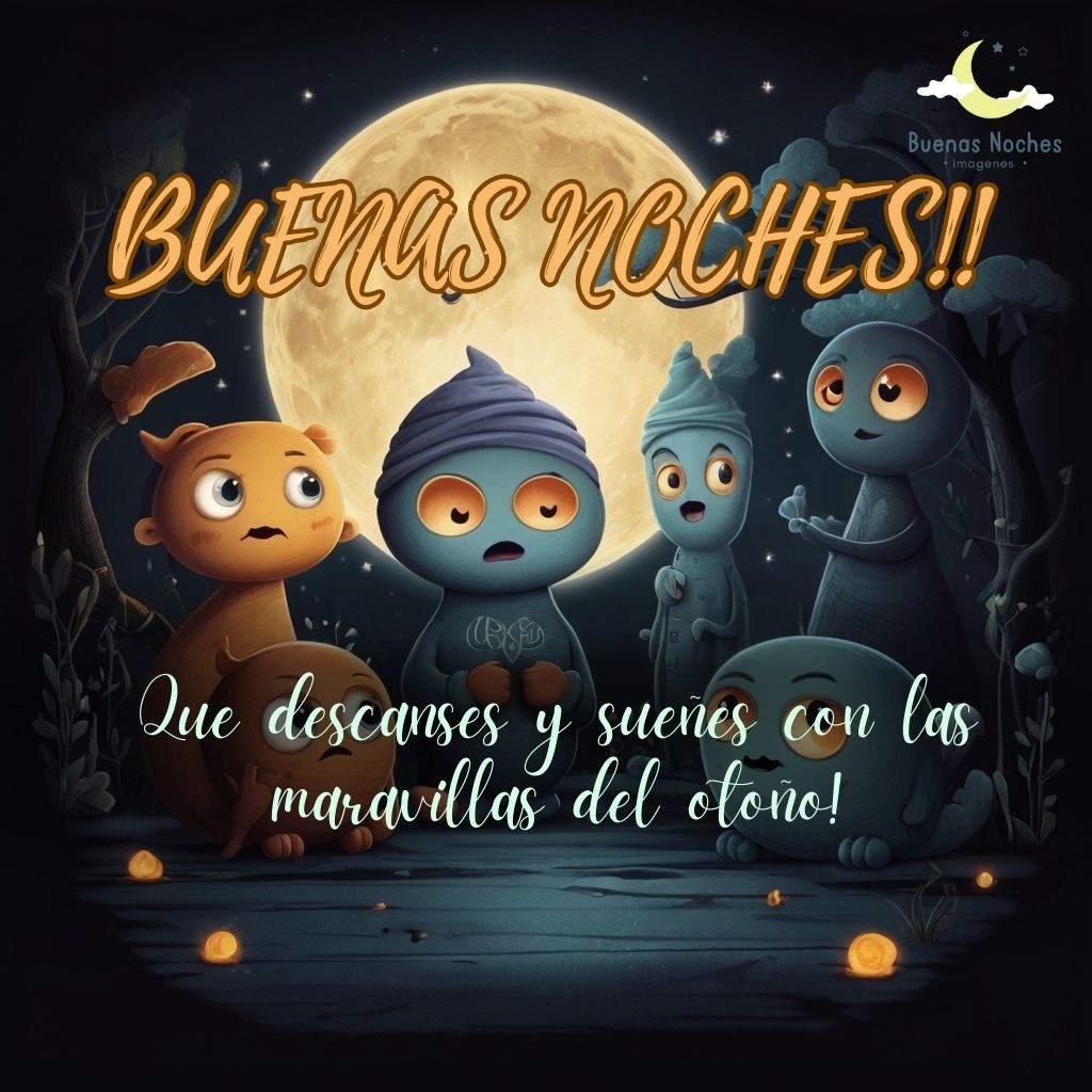 Imagen de buenas noches de otono 27