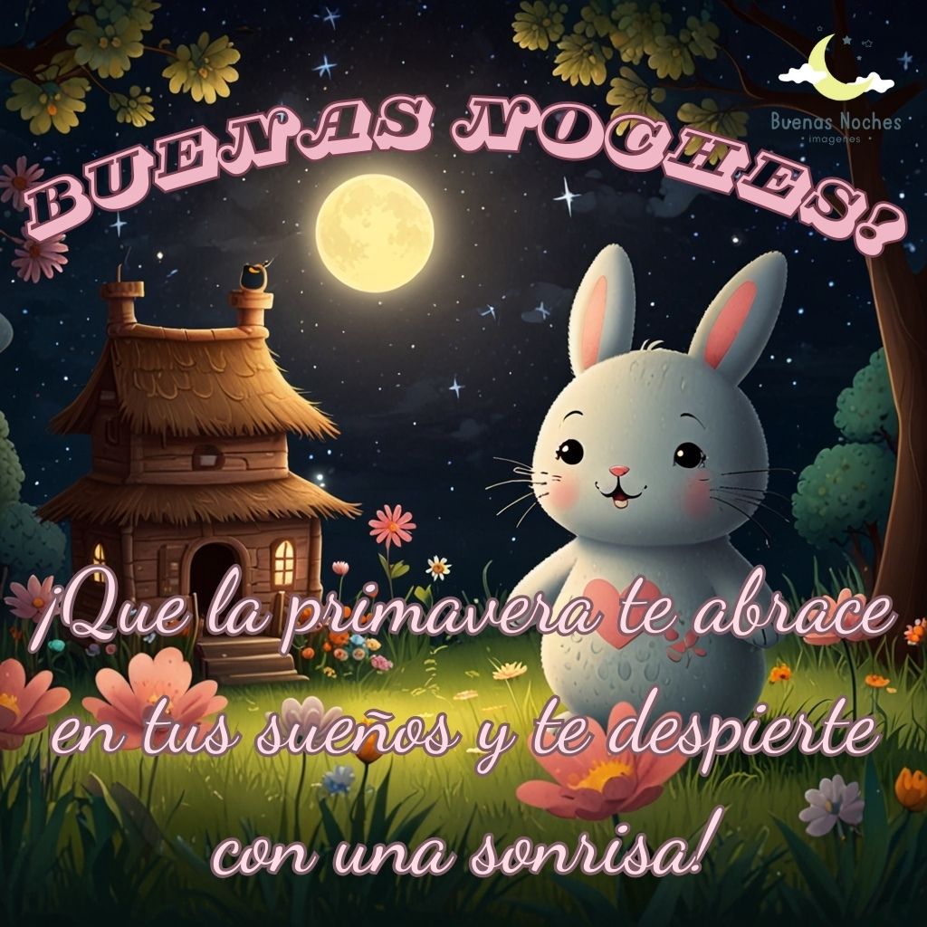 Imagen de buenas noches de primavera 1