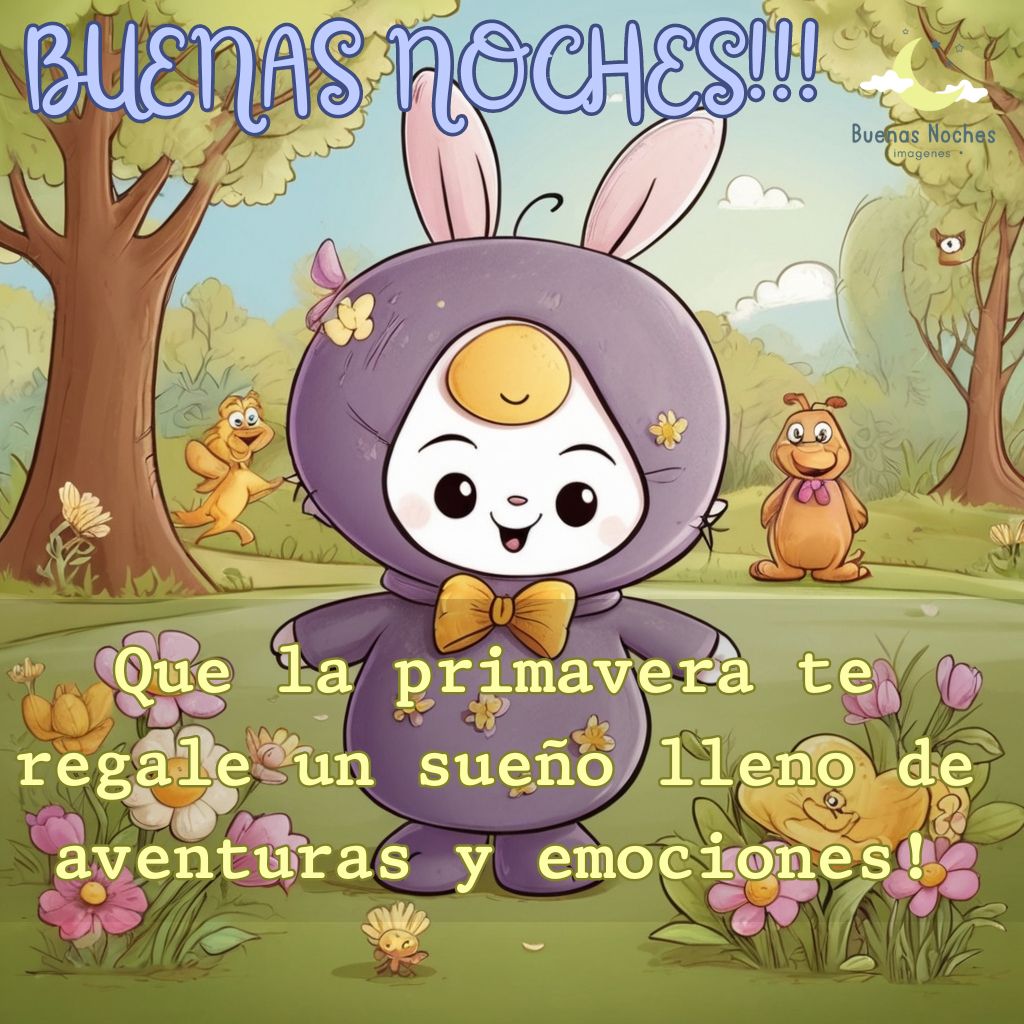 Imagen de buenas noches de primavera 15