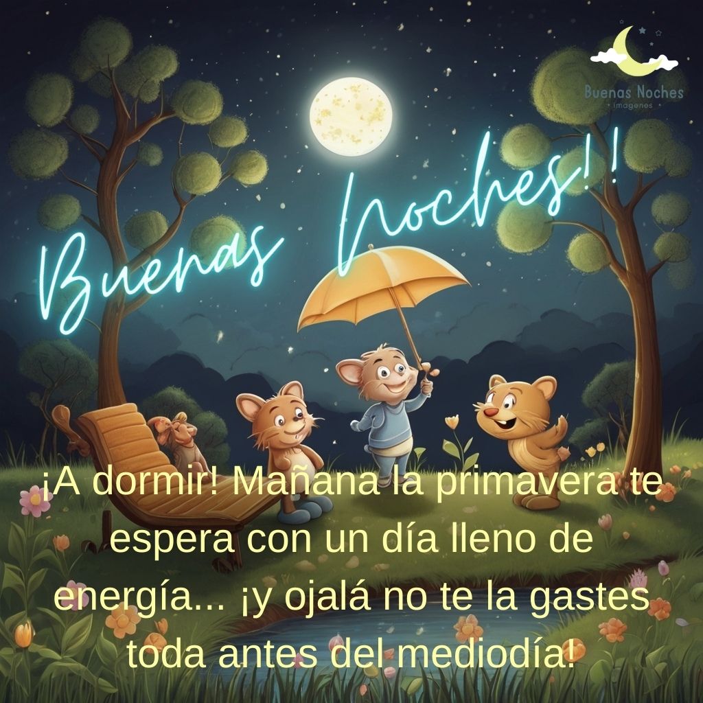 Imagen de buenas noches de primavera 25