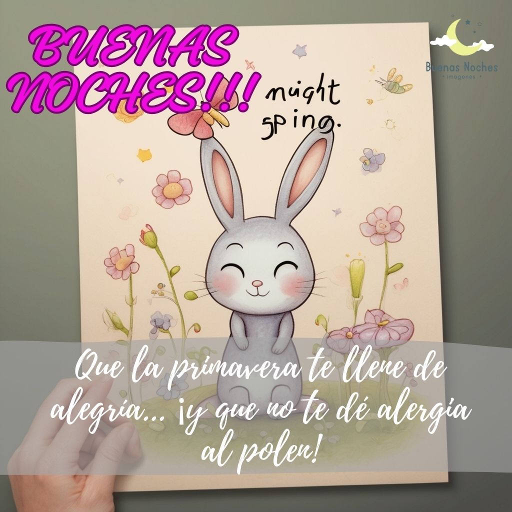 Imagen de buenas noches de primavera 27