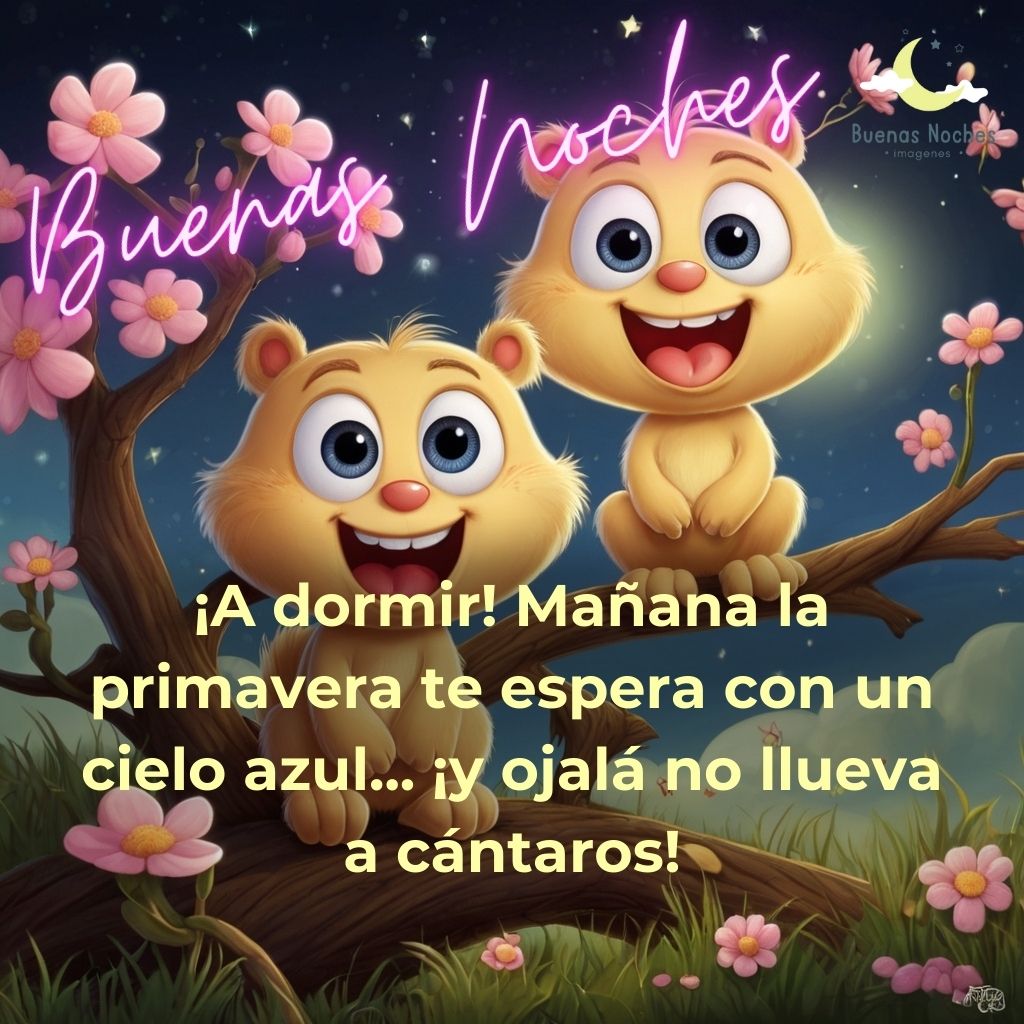 Imagen de buenas noches de primavera 28