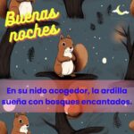 Imagenes de buenas noches con ardillas 17