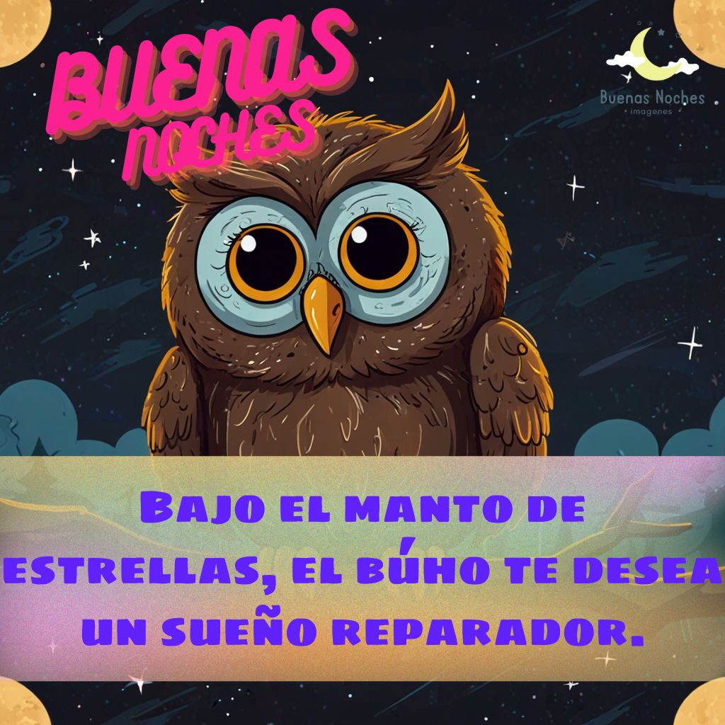 Imagenes de buenas noches con buhos 15