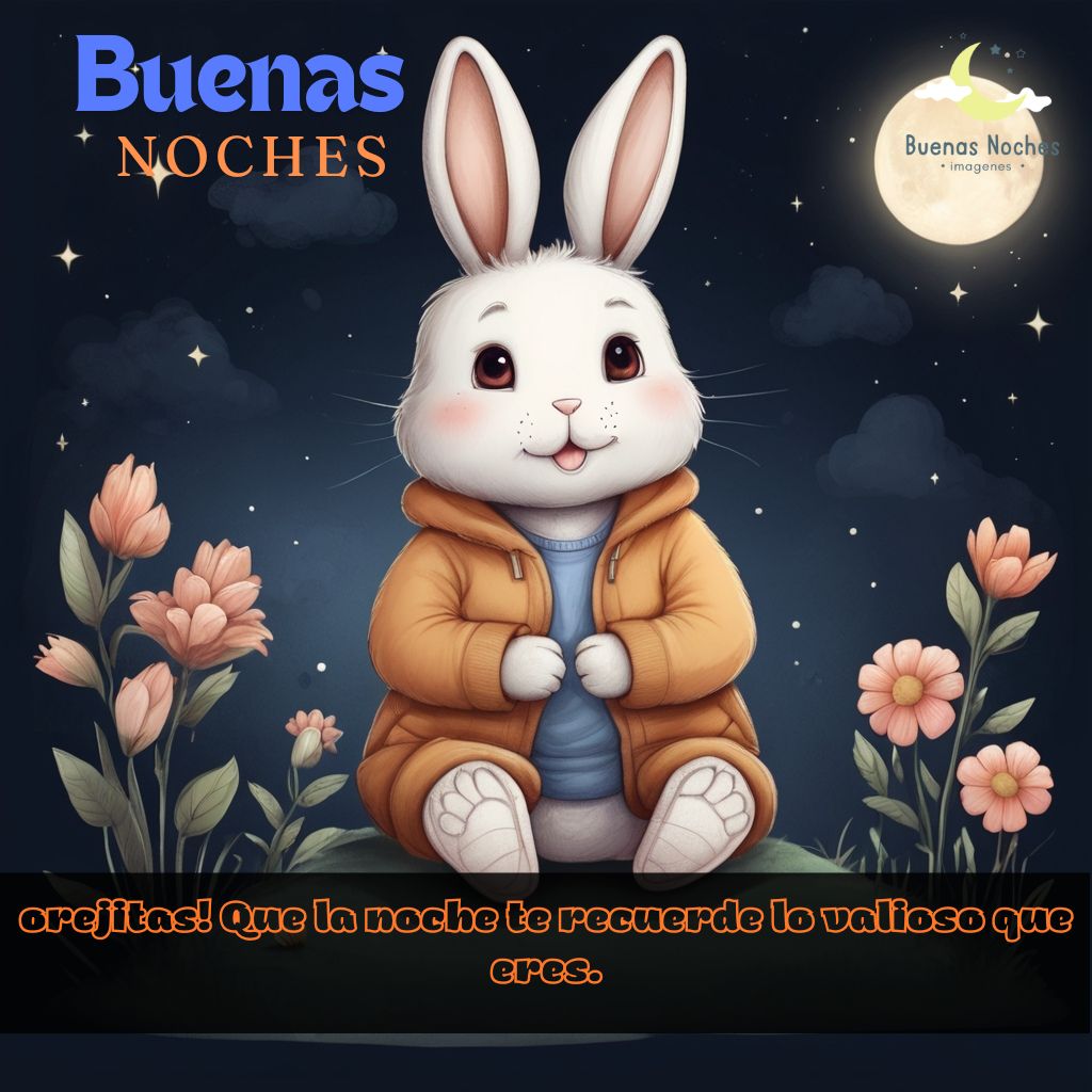 Imagenes de buenas noches con conejos 21