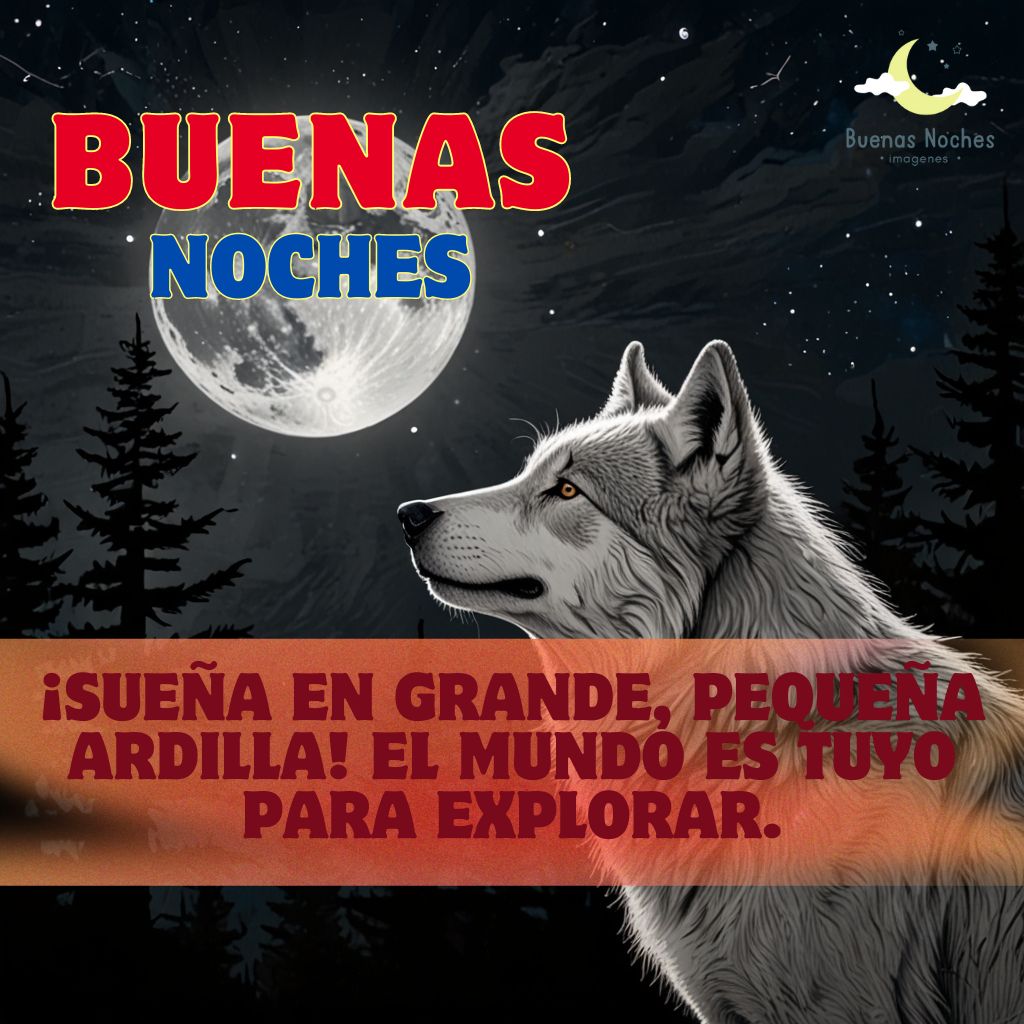 Imagenes de buenas noches con lobos 11