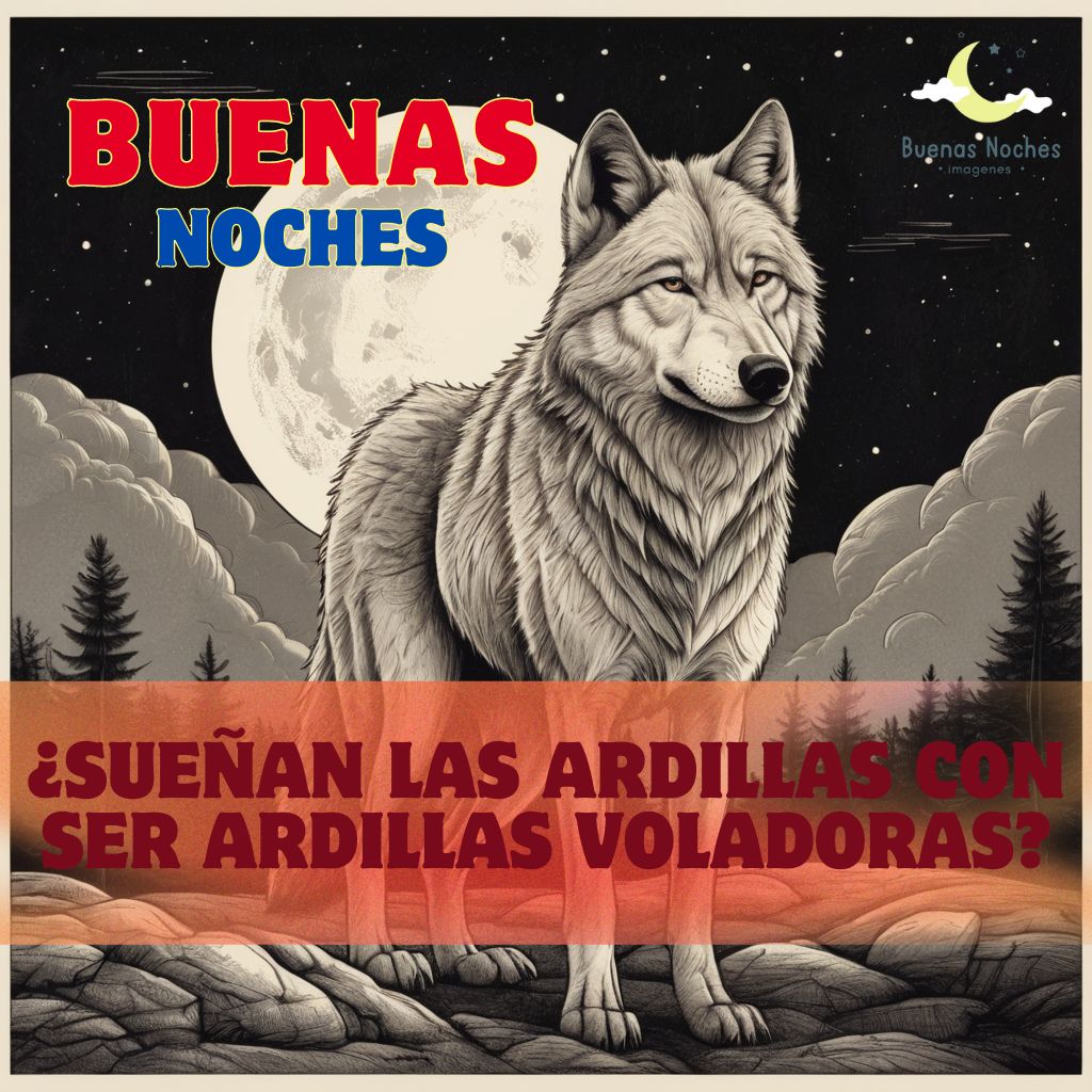 Imagenes de buenas noches con lobos 3