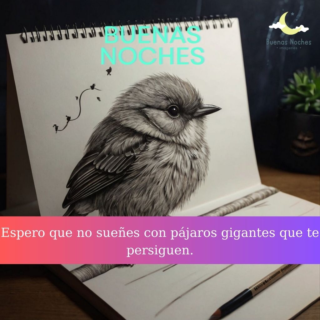 Imagenes de buenas noches con pajaros 31