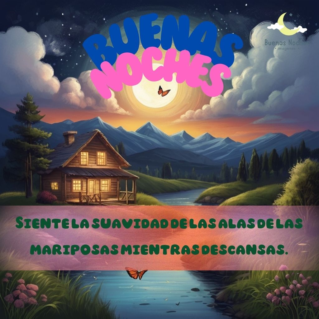 imagenes de buenas noches con mariposas 13