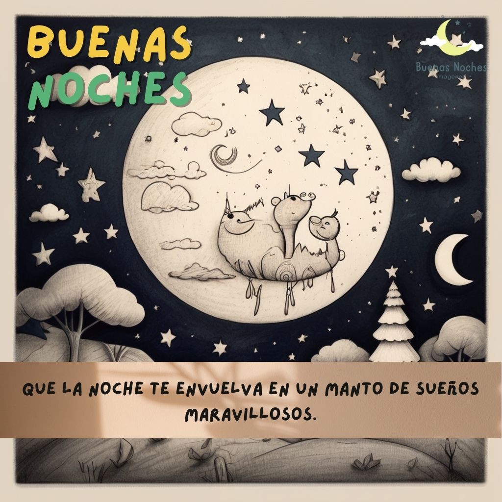 imagenes de buenas noches felices suenos 15