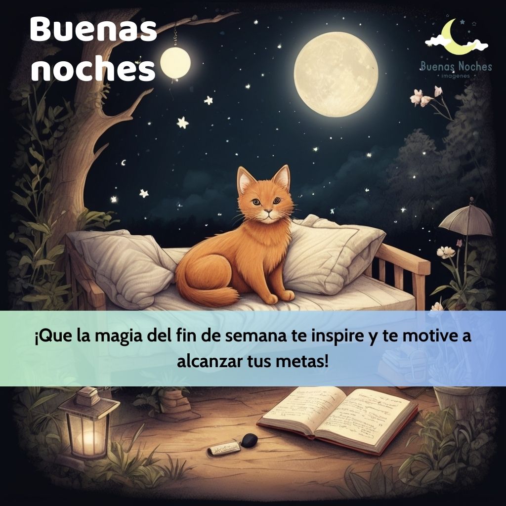 imagenes de buenas noches fin semana 10