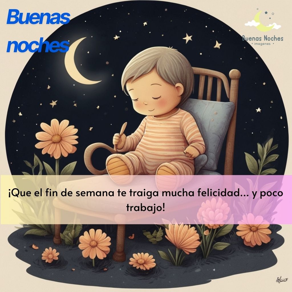 imagenes de buenas noches fin semana 2