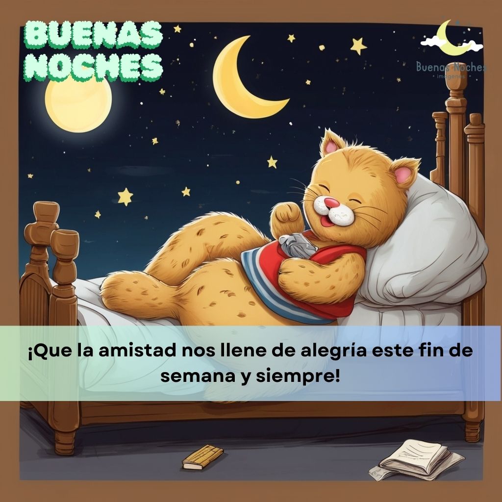 imagenes de buenas noches fin semana 25