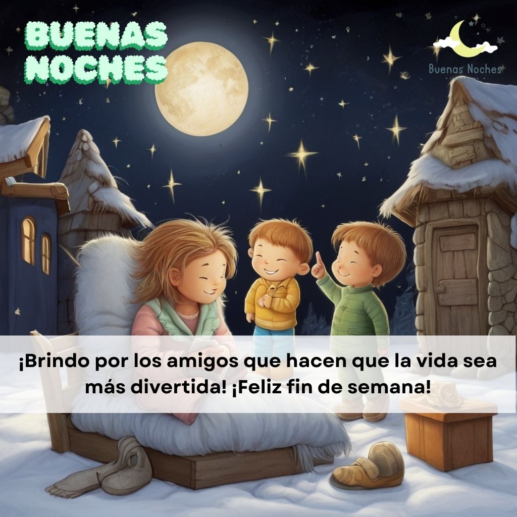 imagenes de buenas noches fin semana 26