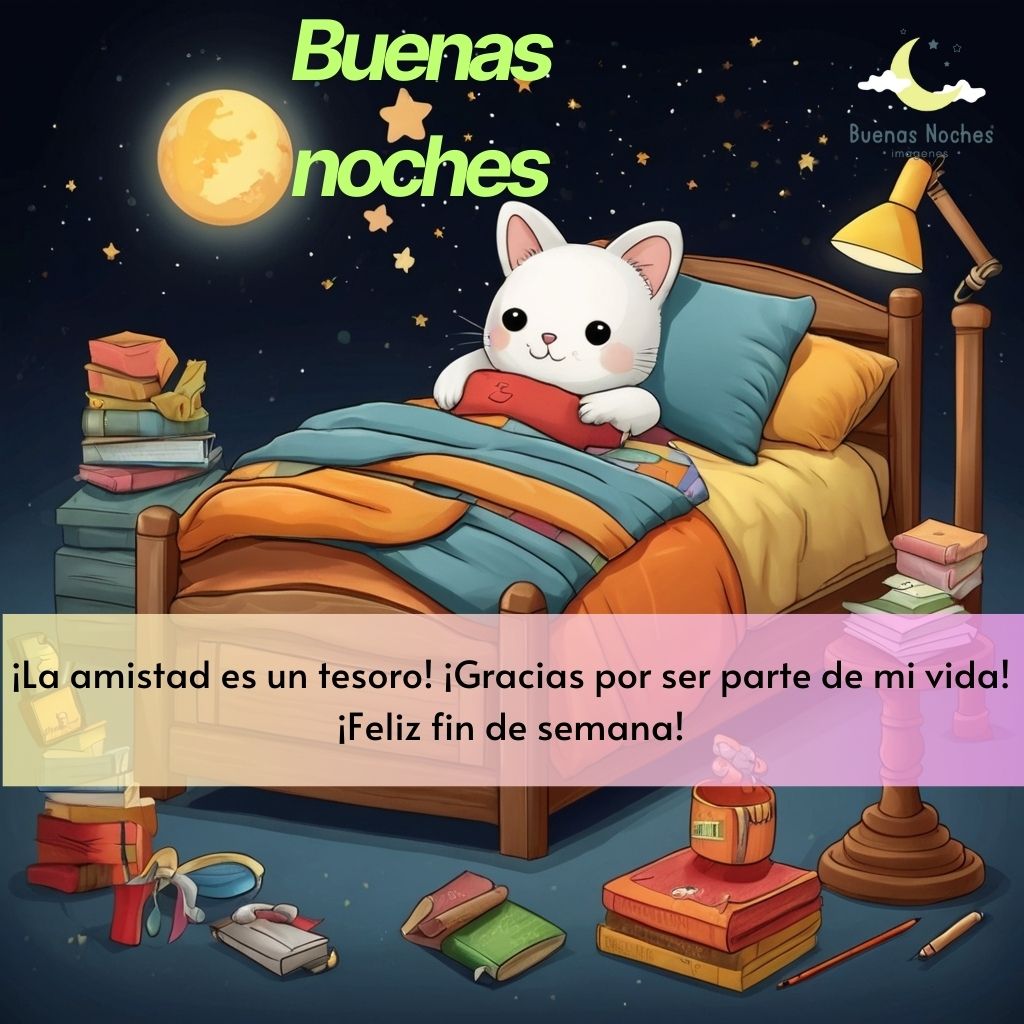 imagenes de buenas noches fin semana 29