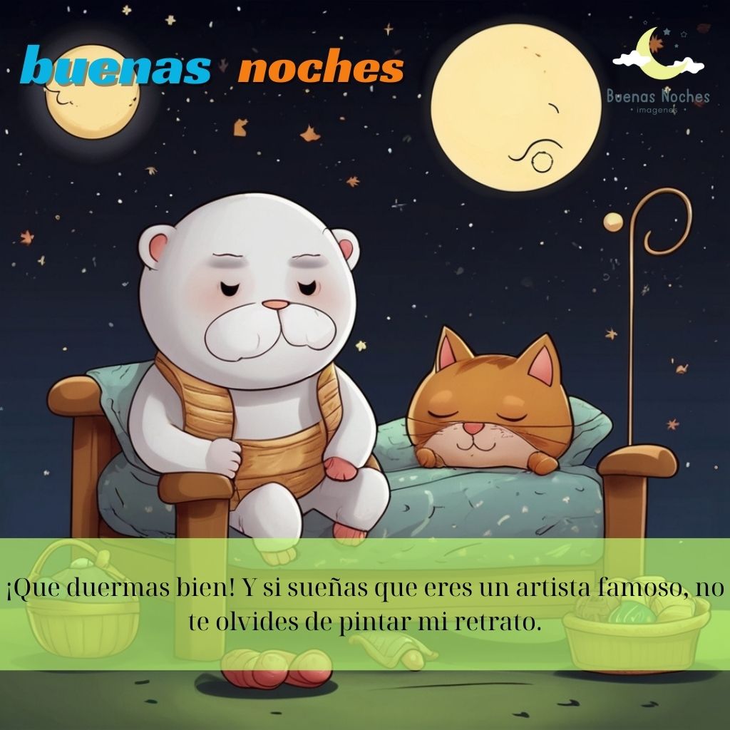 imagenes de buenas noches graciosas 47