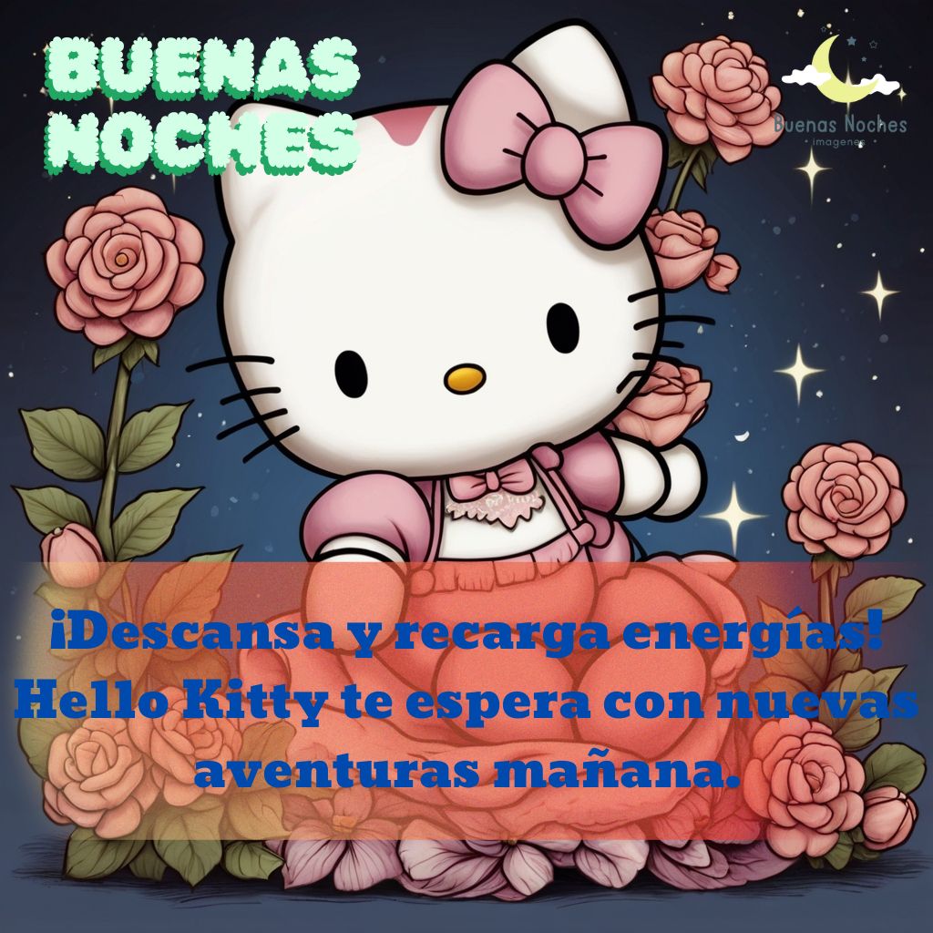 imagenes de buenas noches hello kitty 14 2