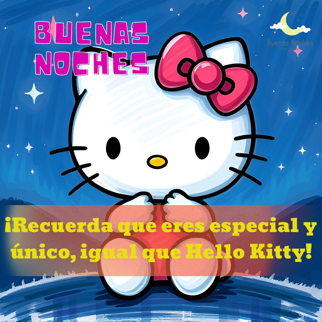 imagenes de buenas noches hello kitty 18