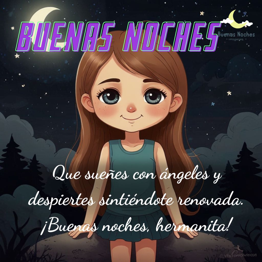 imagenes de buenas noches hermana 13