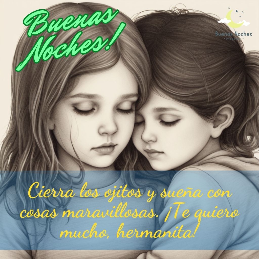 imagenes de buenas noches hermana 21