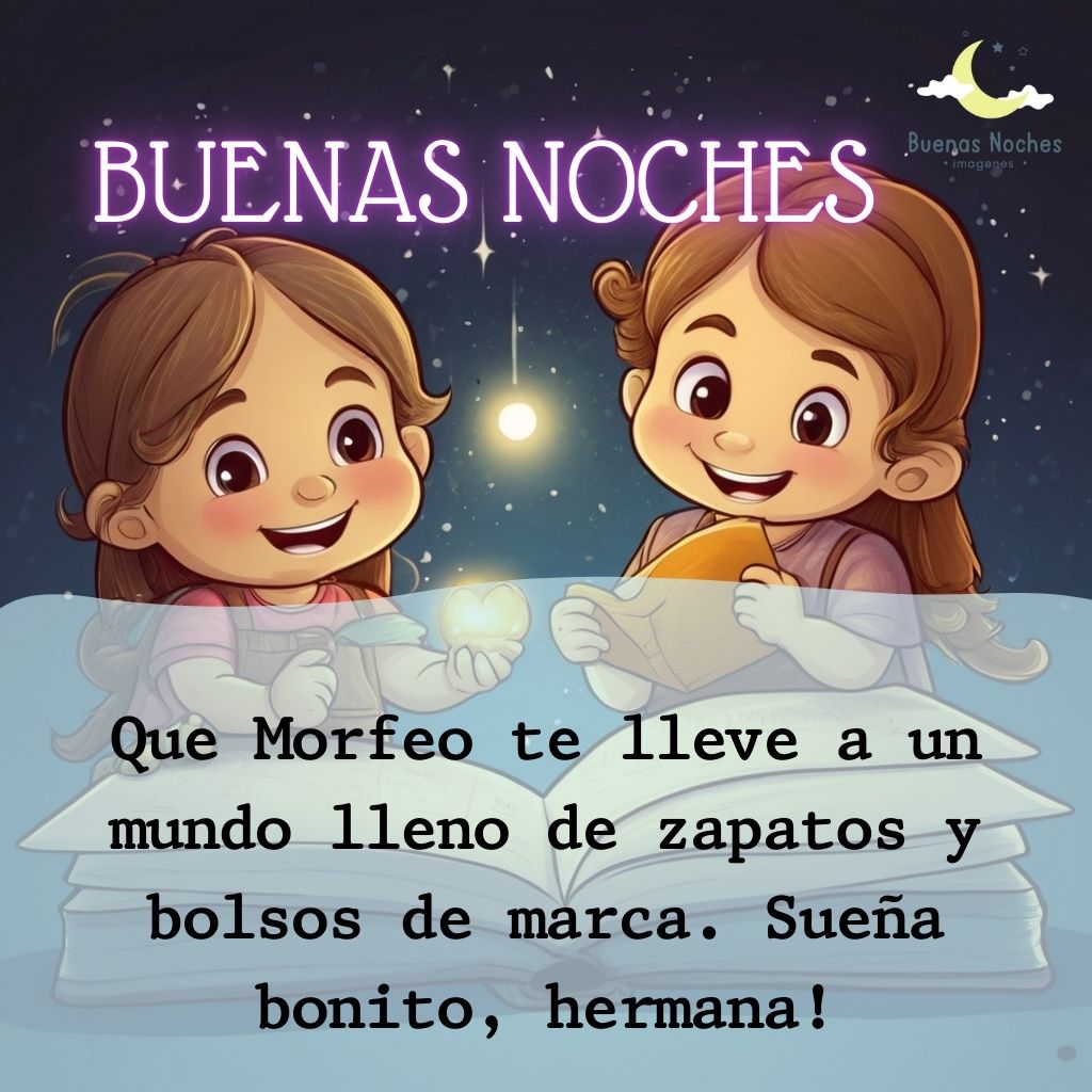 imagenes de buenas noches hermana 34