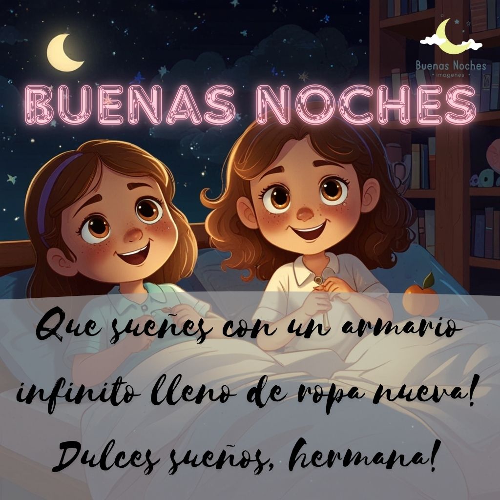 imagenes de buenas noches hermana 38