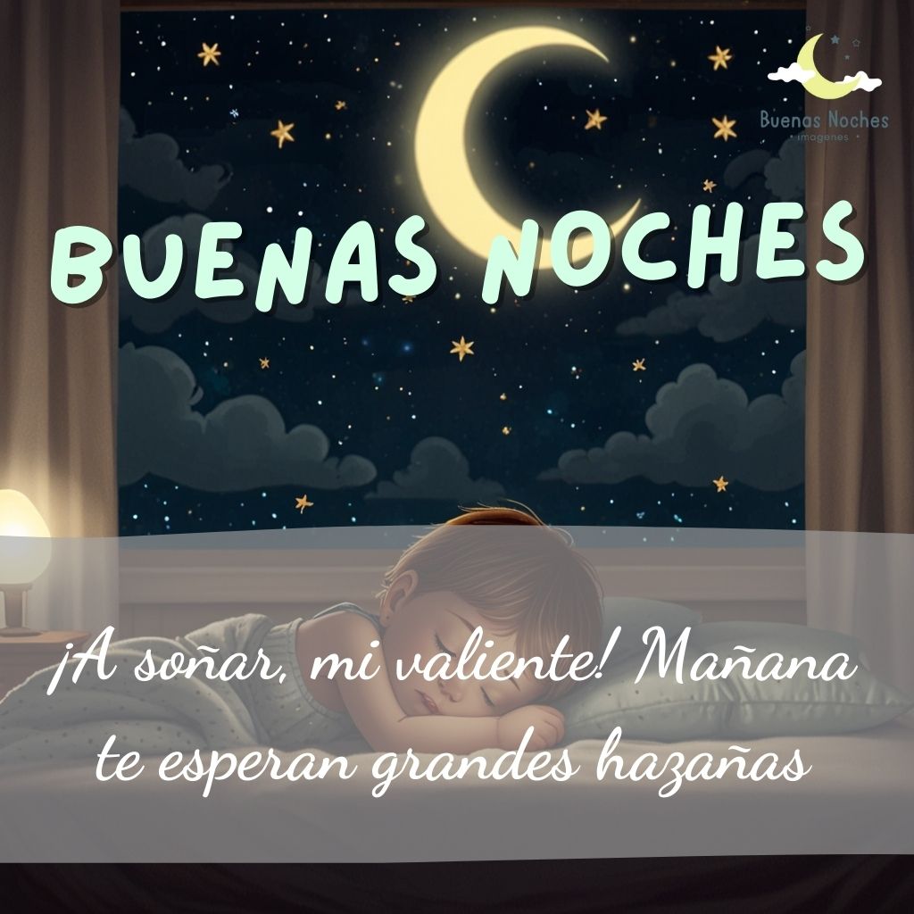 imagenes de buenas noches para hijos 12