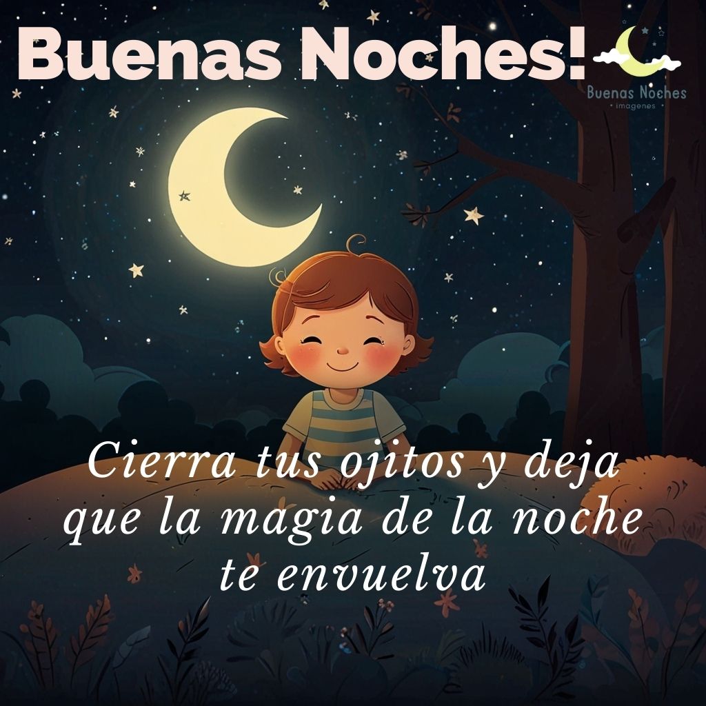 imagenes de buenas noches para hijos 15