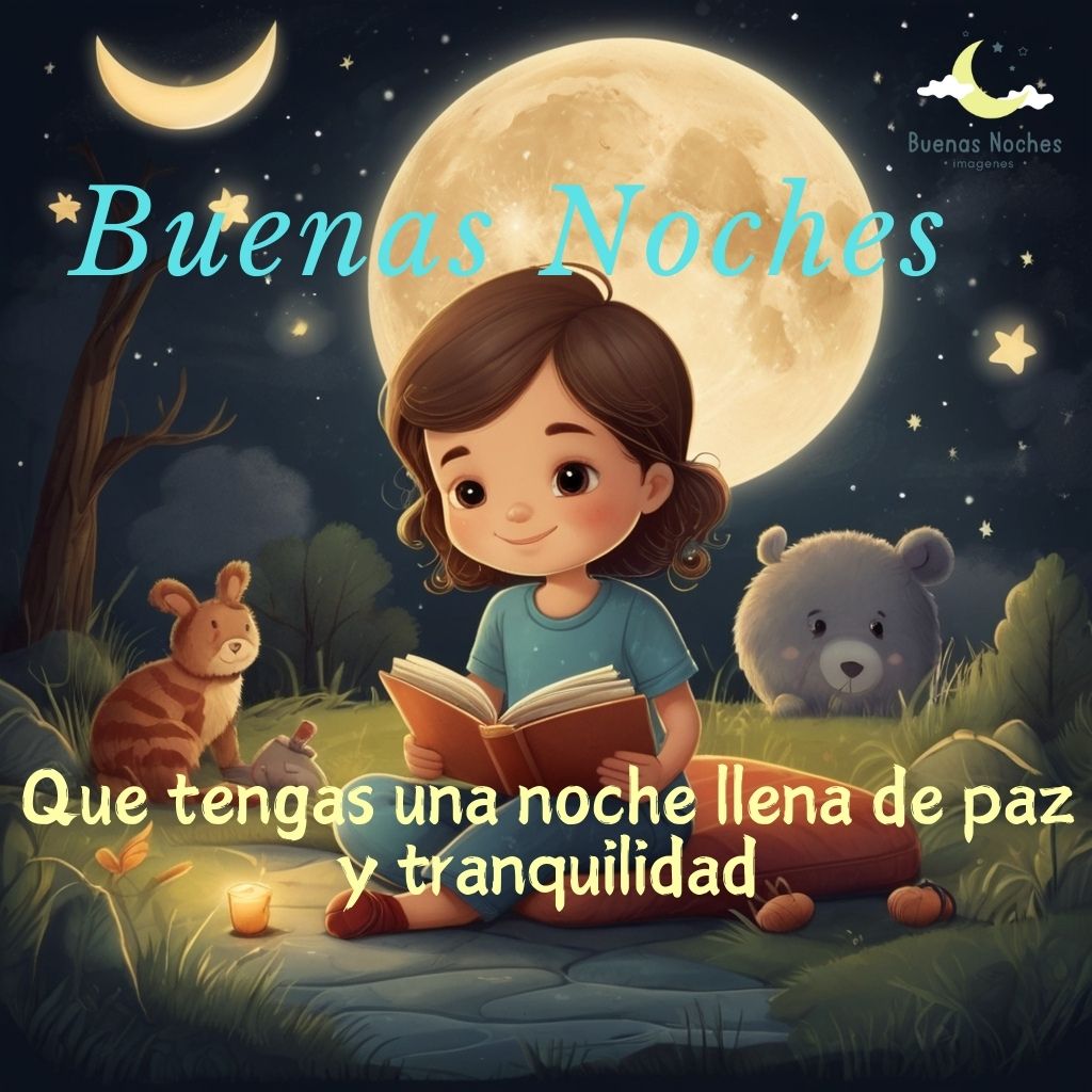 imagenes de buenas noches para hijos 17