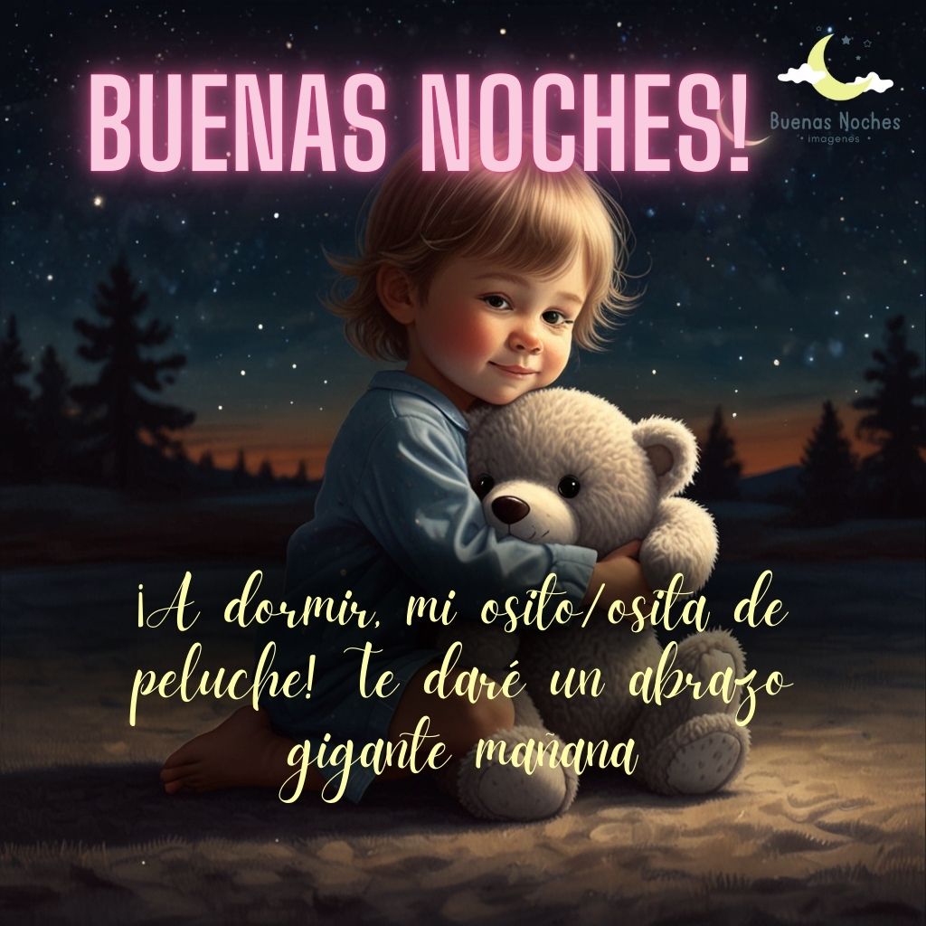 imagenes de buenas noches para hijos 26