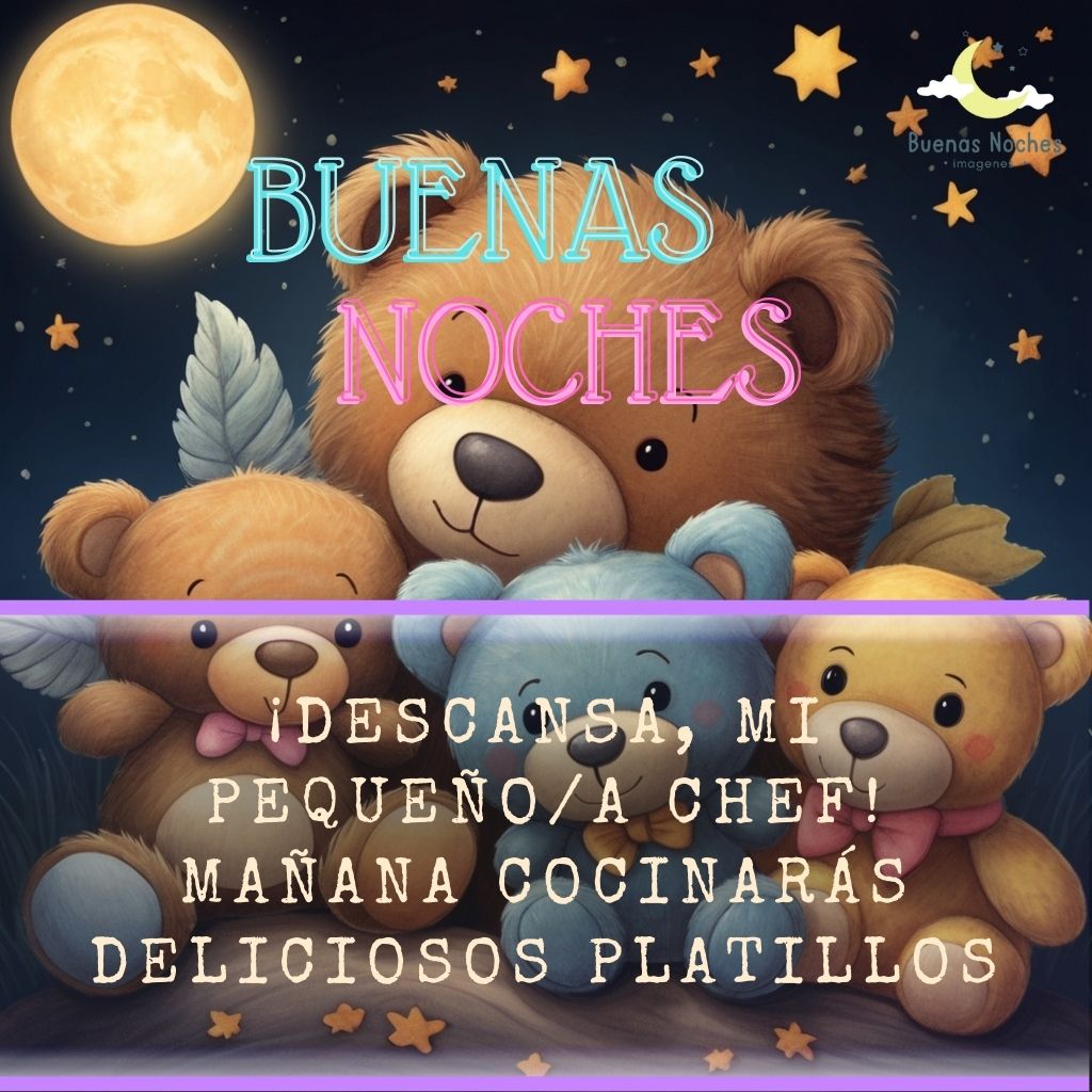 imagenes de buenas noches para hijos 38