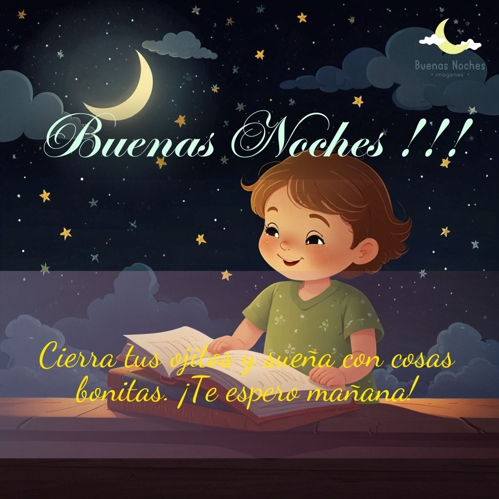 imagenes de buenas noches para hijos 4