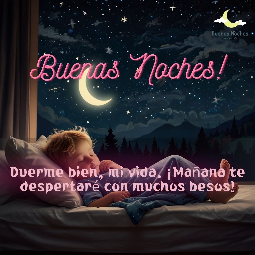 imagenes de buenas noches para hijos 7