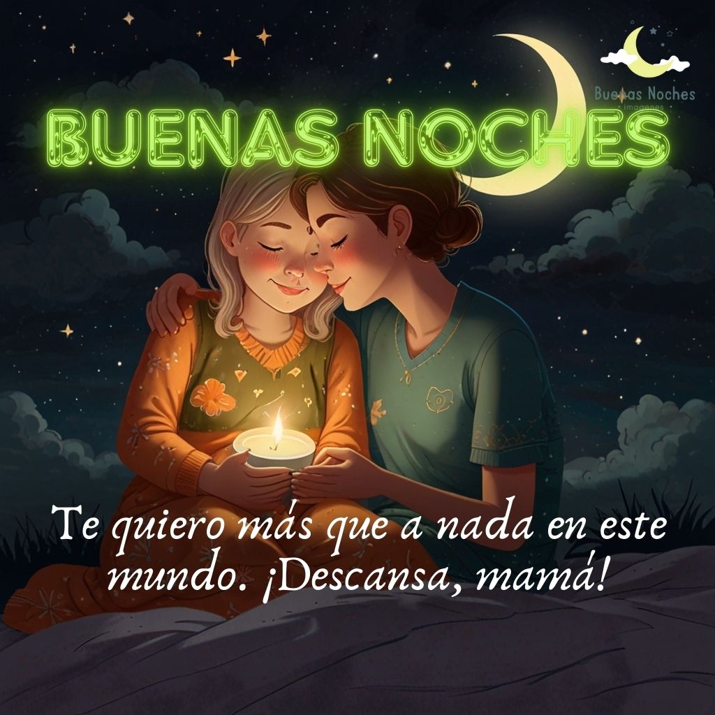 imagenes de buenas noches para mama 15