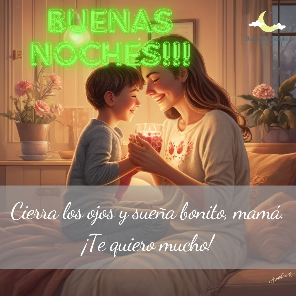 imagenes de buenas noches para mama 34