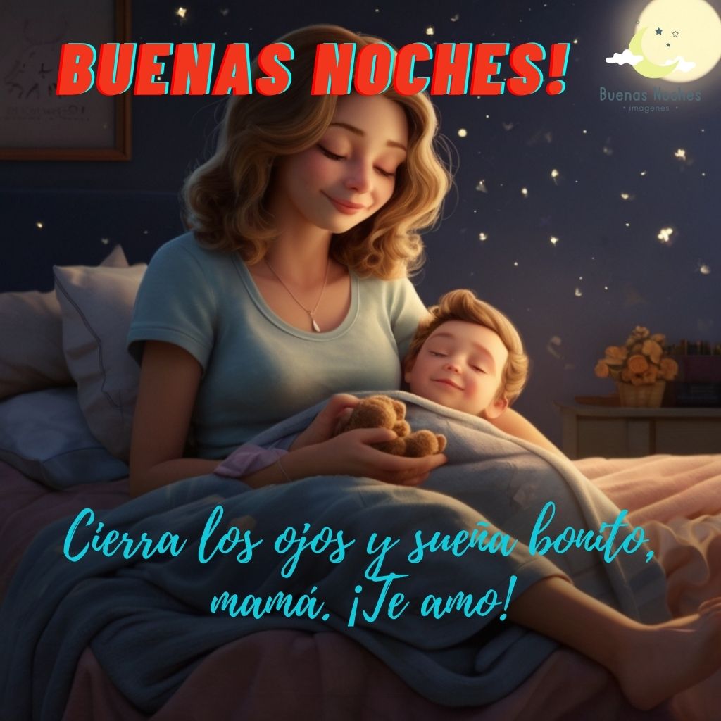 imagenes de buenas noches para mama 5