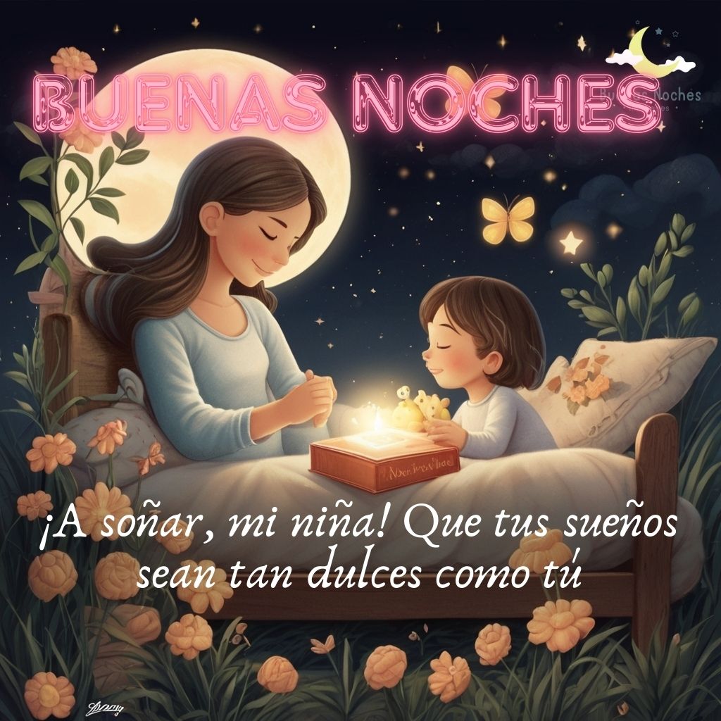 imagenes de buenas noches para mi hija 11