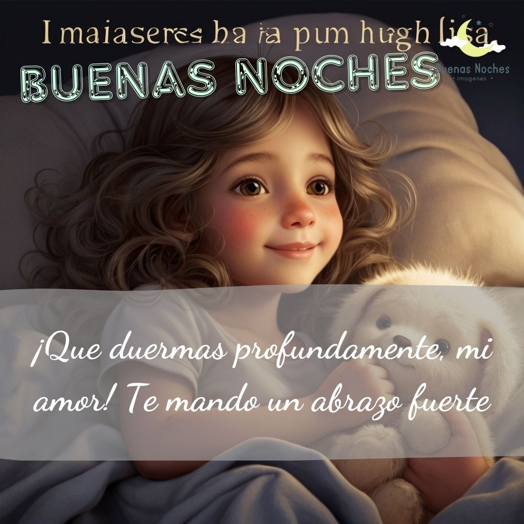 imagenes de buenas noches para mi hija 13