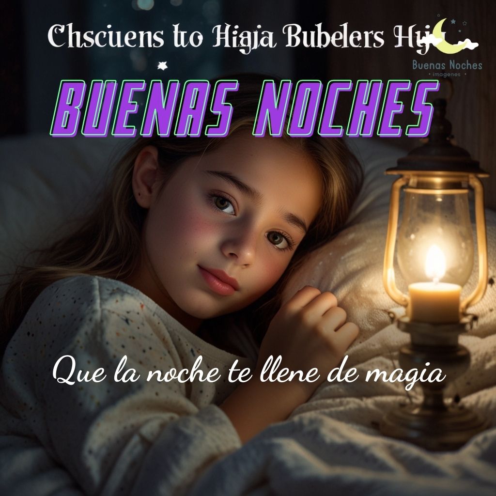 imagenes de buenas noches para mi hija 20