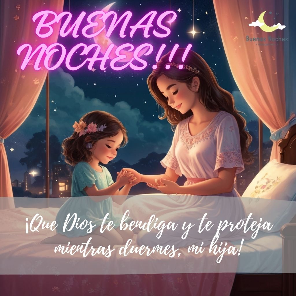 imagenes de buenas noches para mi hija 28