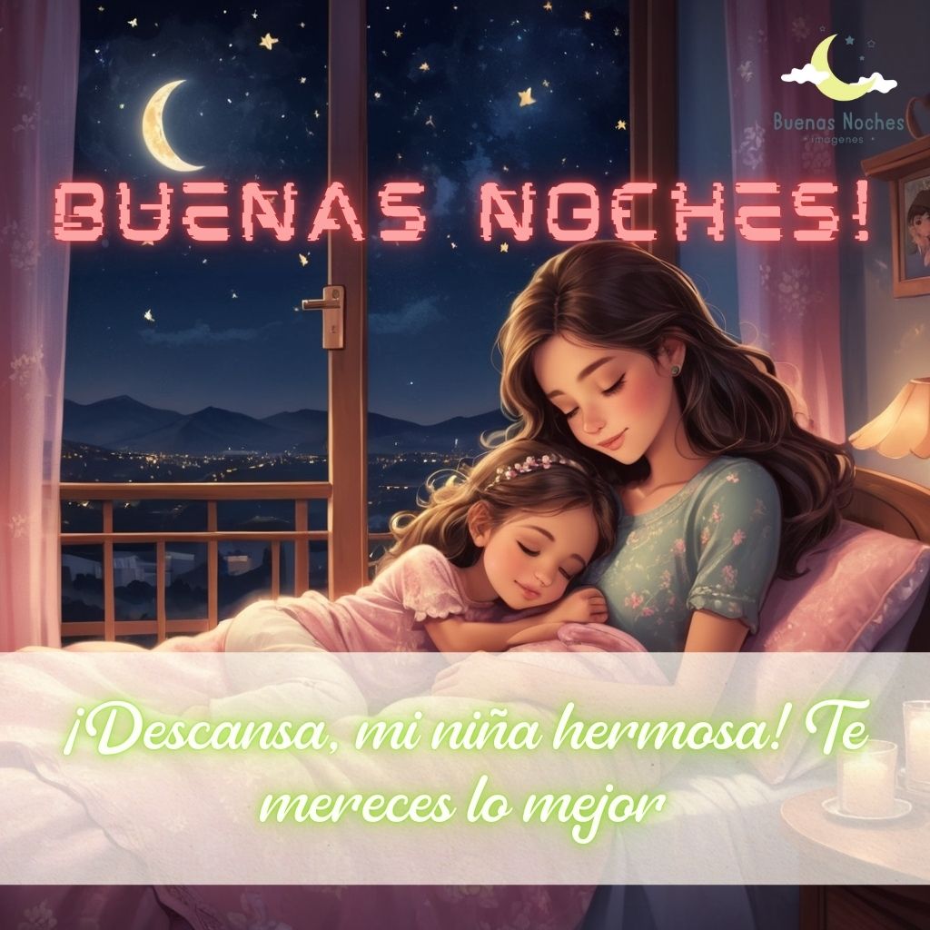 imagenes de buenas noches para mi hija 30