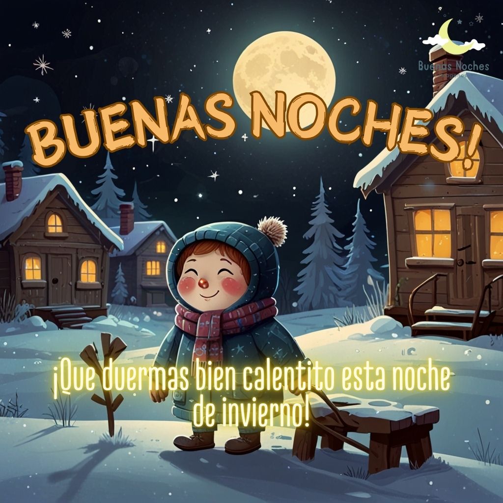 Imagen de buenas noches de invierno 1