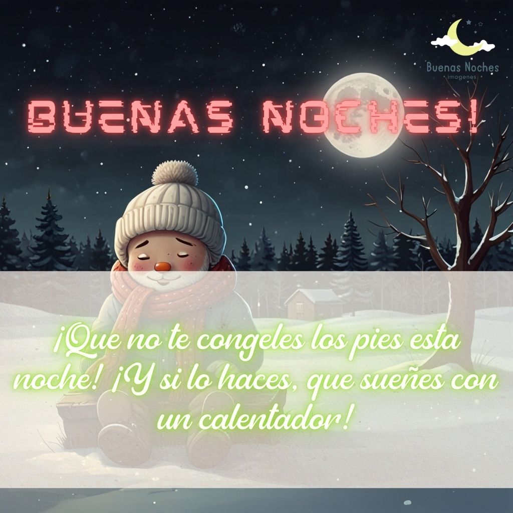 Imagen de buenas noches de invierno 21