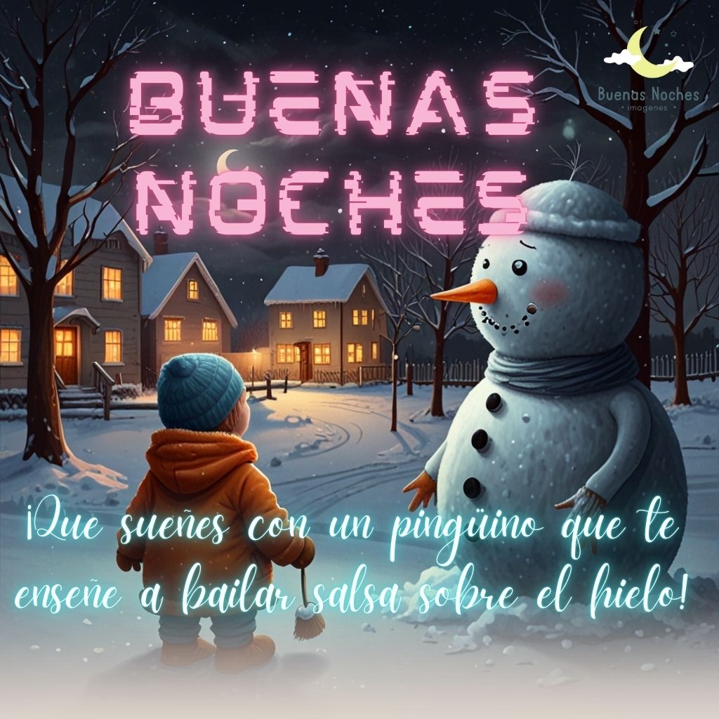 Imagen de buenas noches de invierno 23