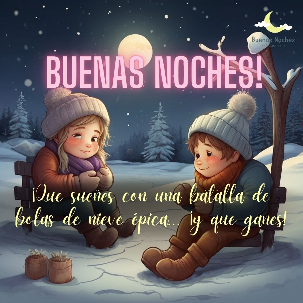 Imagen de buenas noches de invierno 28