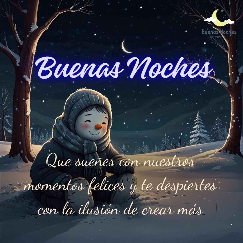 Imagen de buenas noches de invierno 38