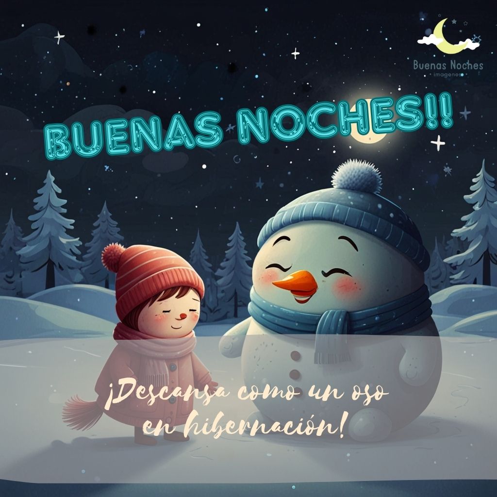 Imagen de buenas noches de invierno 4