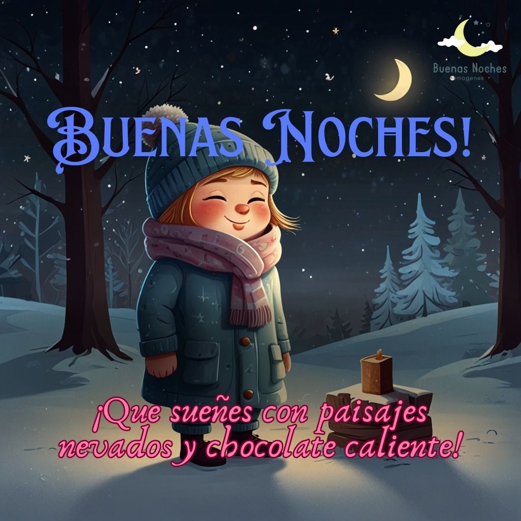 Imagen de buenas noches de invierno 5