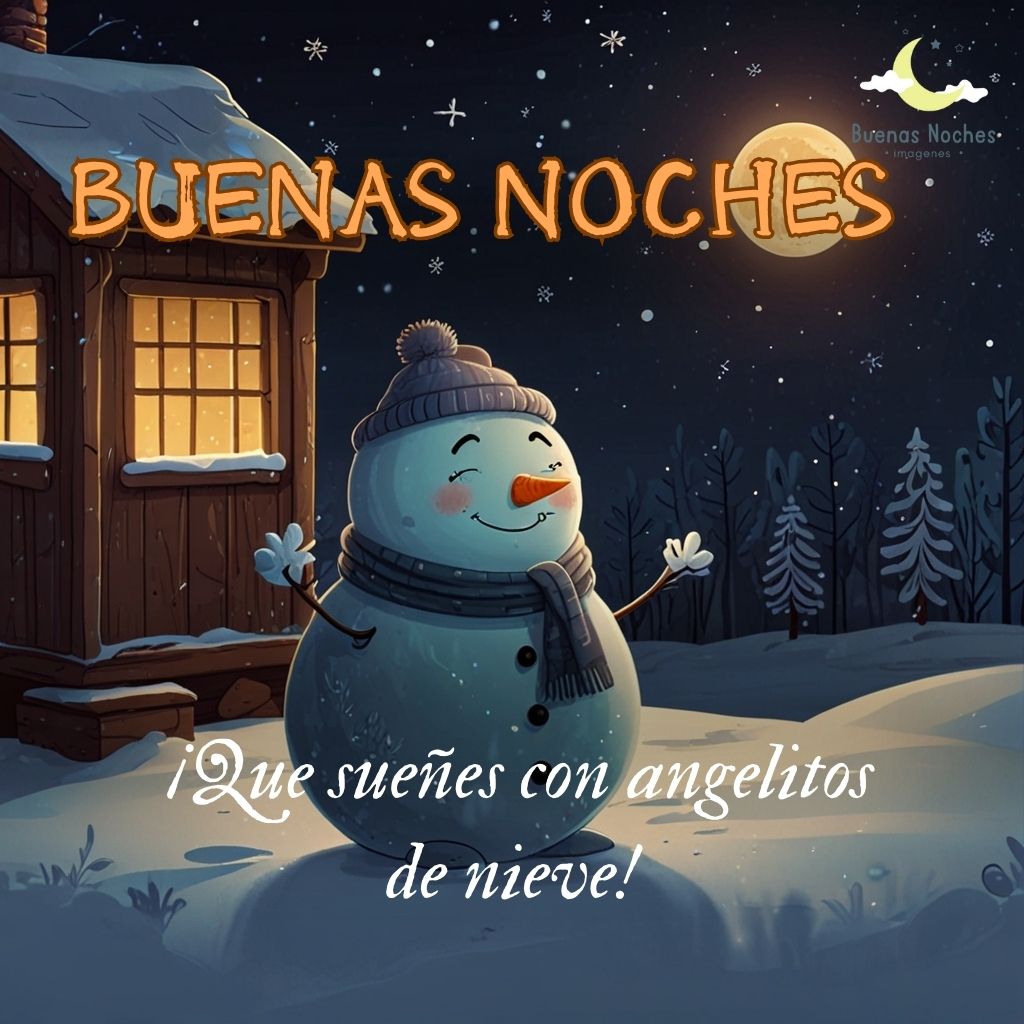 Imagen de buenas noches de invierno 6