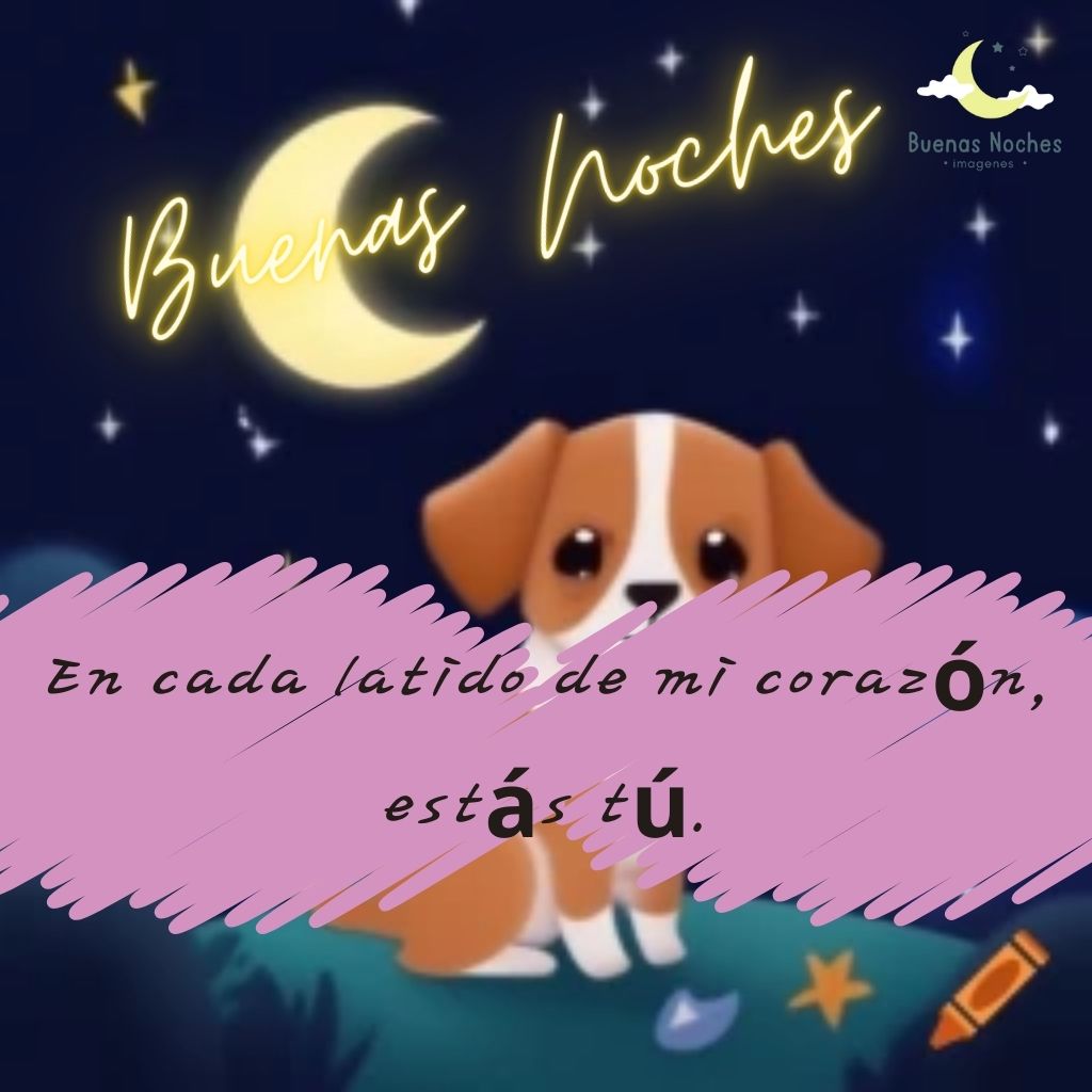 Imagenes de buenas noches con perros 30